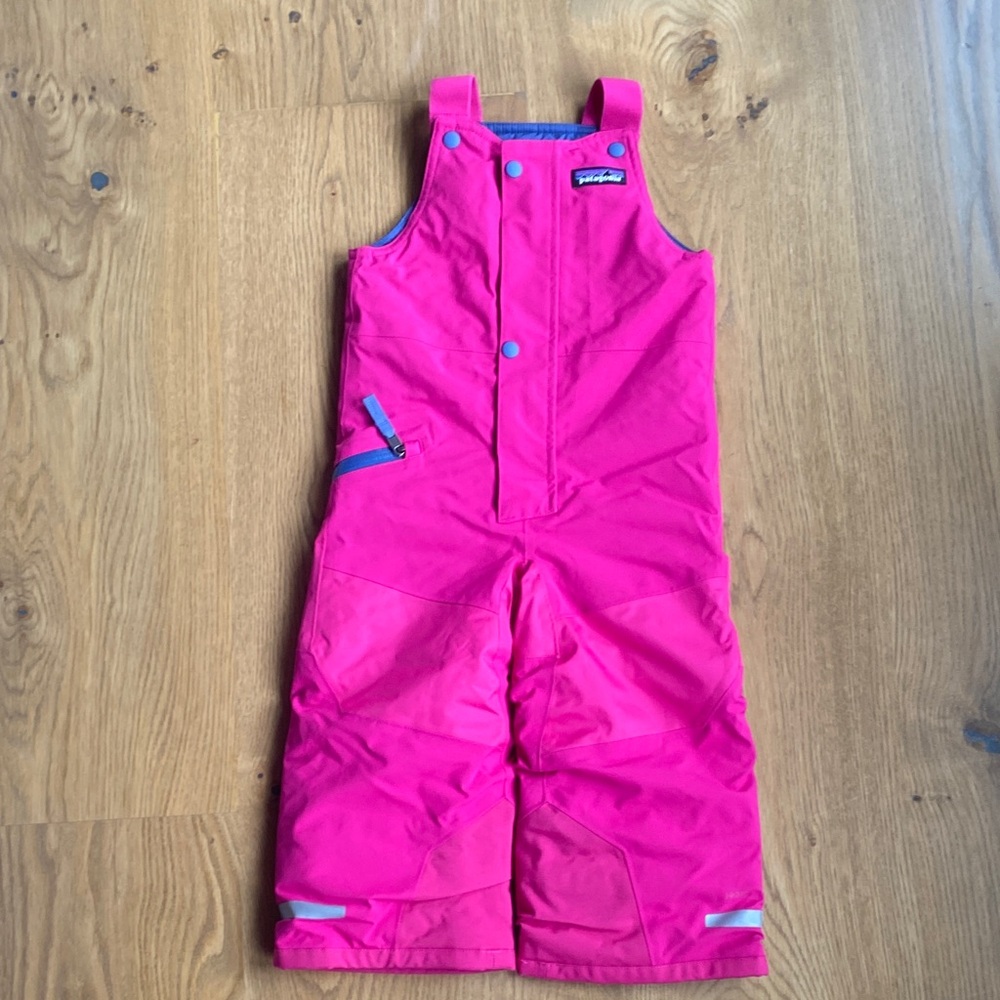 Patagonia Kids' Fuchsia Snow Bib 2t